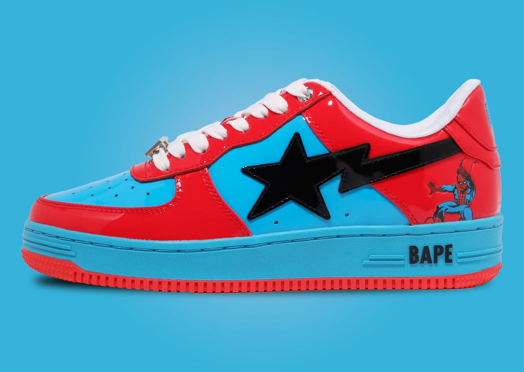 MARVEL × BAPE STA Spider Man - 靴/シューズ