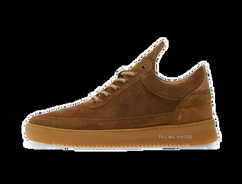 Filling Pieces Low Top Perforated Suede Brown 10122791933