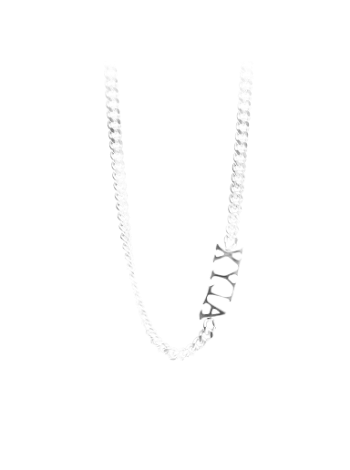 1017 ALYX 9SM Chain Logo Necklace AAUJW0186OT01-GRY0002