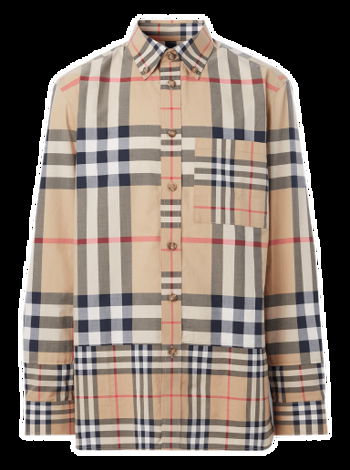 Burberry Contrast Check Shirt 8060800