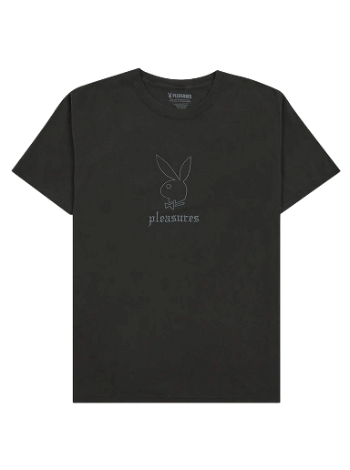 Pleasures Playboy x Entertainment Pigment Dye T-Shirt P22PB043 BLAC