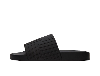 Bottega Veneta Slider Sandals "Black" 690105 V1O60