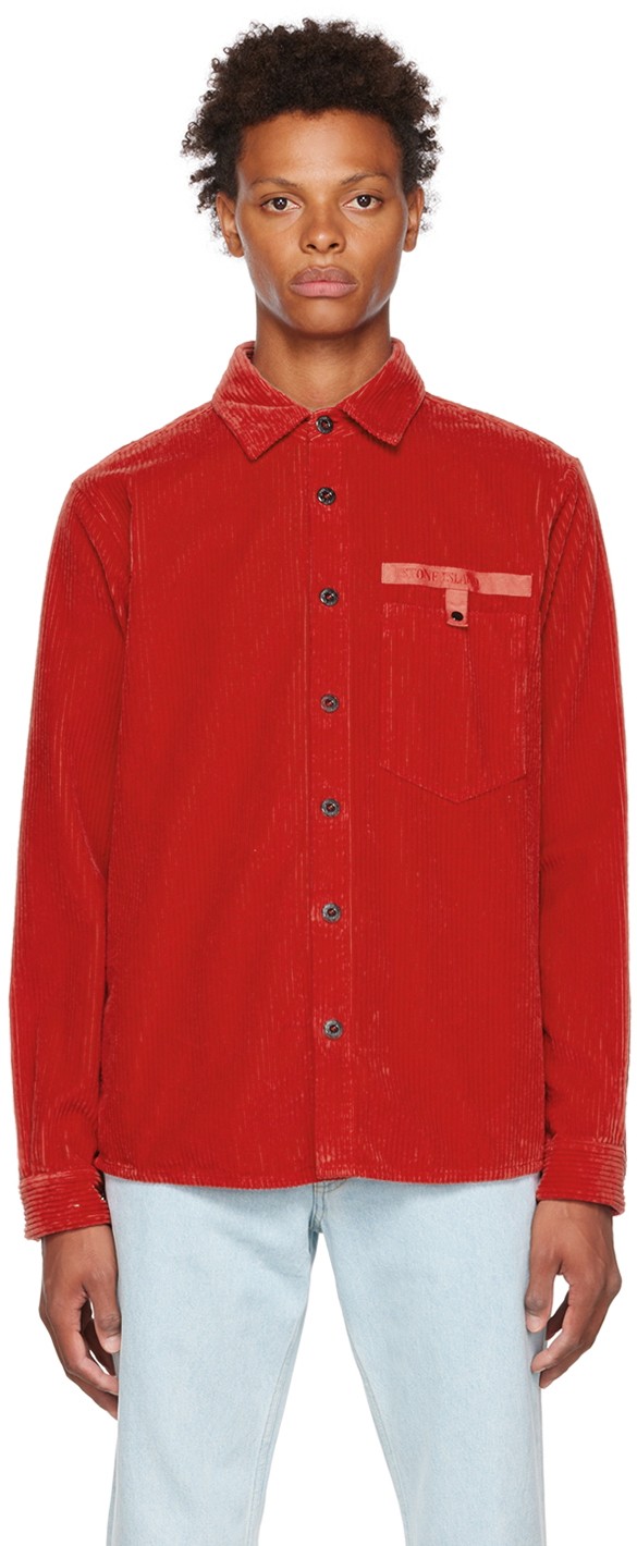 Red Patch Pocket Shirt