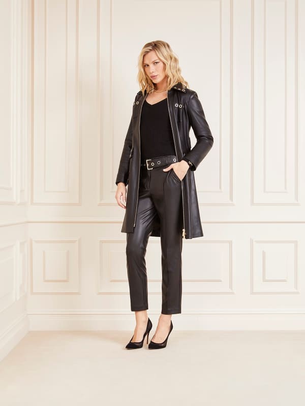 Marciano Faux Leather Slim Pants