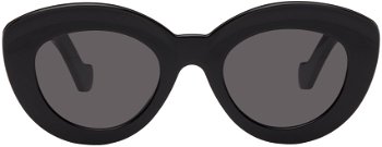 Loewe Black Butterfly Anagram Sunglasses LW40051I