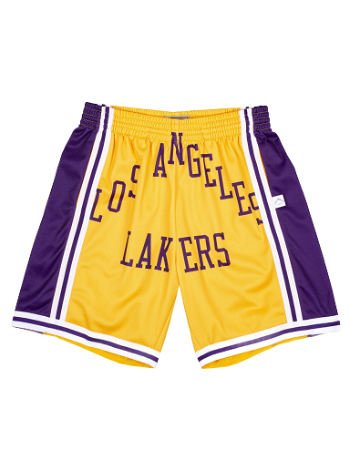 Mitchell & Ness Blown Out Fashion Shorts Los Angeles Lakers SHORBW19147-LALLTGD