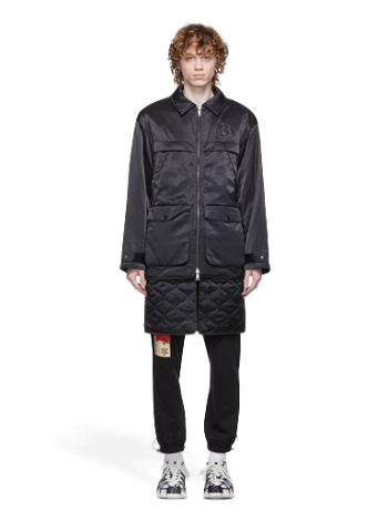 Li-Ning Black Padded Collar Coat AFMR475-2K