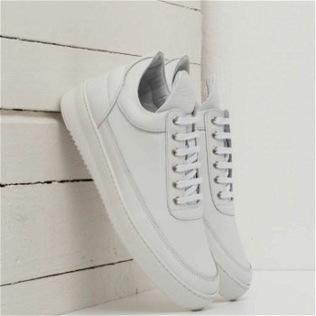 Filling Pieces Low Top Ripple Lane Nappa "All White" 251217218550
