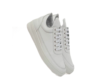 Filling Pieces Low Top Ripple Lane Nappa "All White" 251217218550