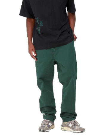 Carhartt WIP Flint Pant "Discovery Green garment dyed" I029919_1N9_GD
