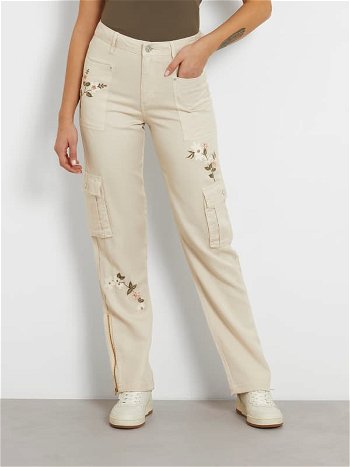 GUESS Embroidered Cargo Pant W4GB43WDX72