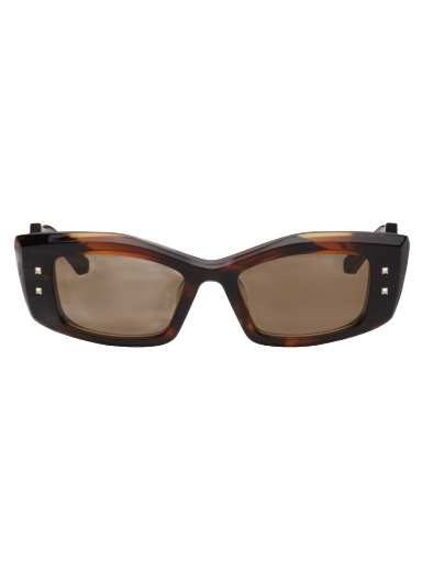 Garavani IV Rectangular Frame Sunglasses