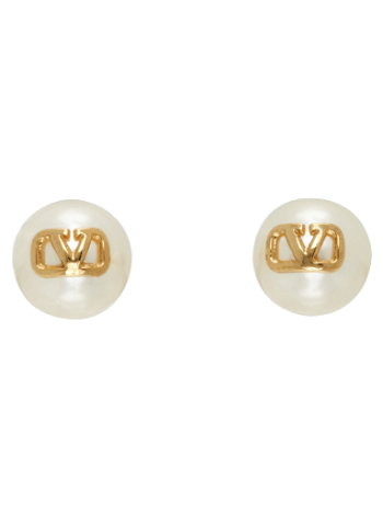 Valentino Garavani VLogo Signature Pearl Earrings 3W2J0E35UXM