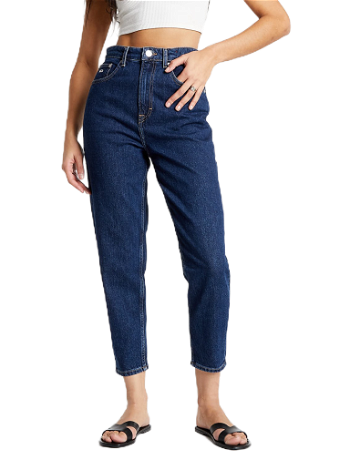 Tommy Hilfiger Ultra High Rise Tapered Mom Jeans DW0DW10743 1BK