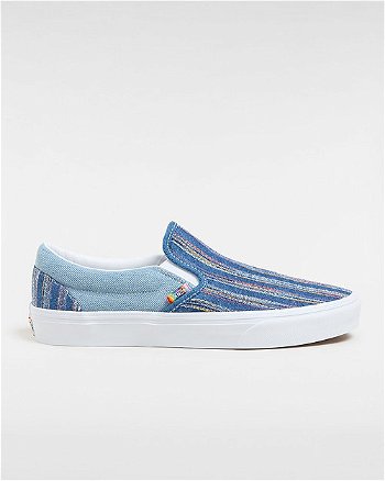 Vans Together As Ourselves Classic Slip-on Shoes (2gether As Ourselves Multi) Unisex Multicolour, Size 2.5 VN000BVZCYL