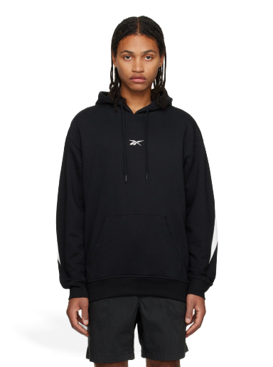 Classics Black Embroidered Hoodie