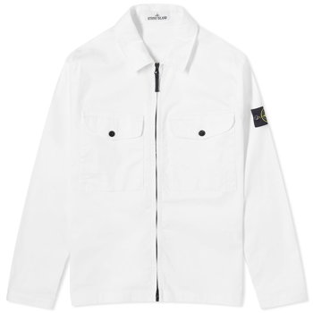 Stone Island Stretch Cotton Double Pocket Shirt Jacket 801510812-V0001