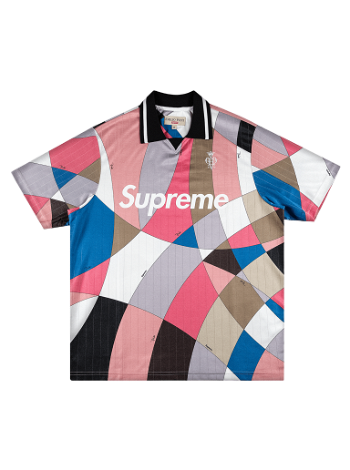 Supreme Emilio Pucci x Soccer Jersey SS21KN24 DUSTY PINK