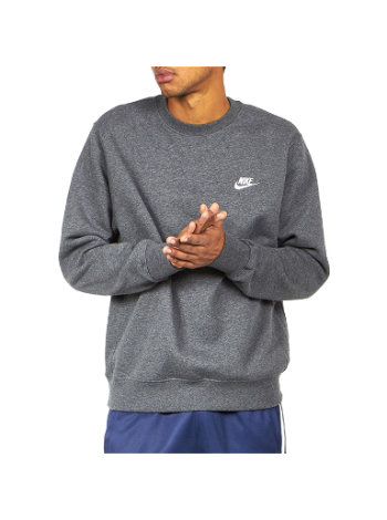 Nike Club Crewneck Sweater Brushed Fleece BV2662-071