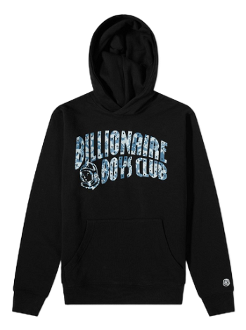 BILLIONAIRE BOYS CLUB Hibiscus Camo Arch Logo Popover Hoody B22217-BK