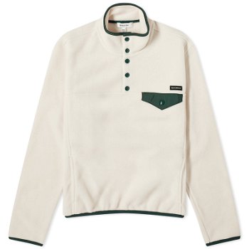 Sporty & Rich Buttoned Polar Fleece Sweatshirt QZAW231CR-NEU
