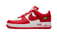Nike Louis Vuitton By Virgil Abloh x Air Force 1 Low "White Red"