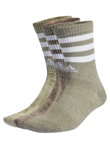 3-Stripes Stonewash Crew Socks