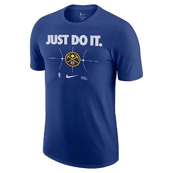 Nike NBA DENVER NUGGETS ESSENTIAL JUST DO IT T-SHIRT, RUSH BLUE FQ6275-495