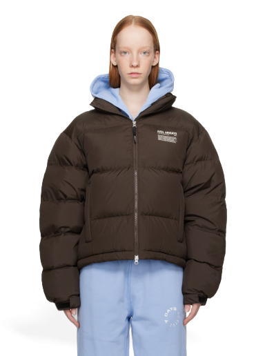 Brown Observer Down Puffer Jacket