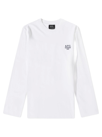 A.P.C. Olivier Embroidered Logo Tee COEZC-H26177-AAB