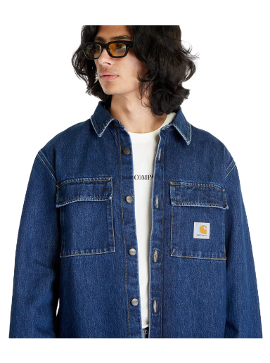 Manny Shirt Jacket "Blue Stone Washed"