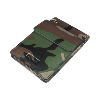 Supreme Leather ID Holder and Wallet FW18A30 CAMO