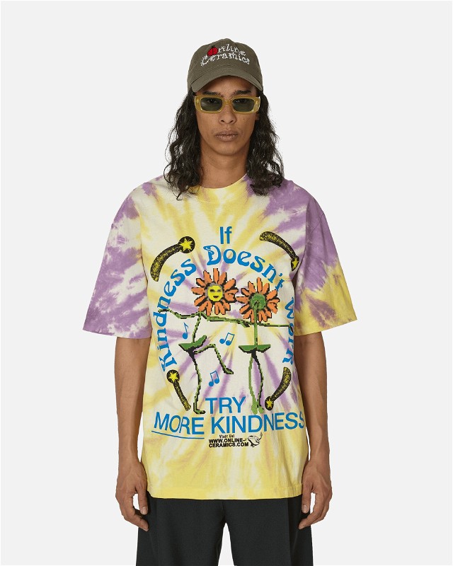 Try More Kindness Tie-Dye T-Shirt Multicolor