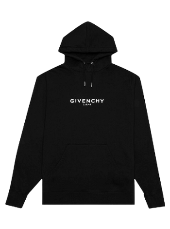 Givenchy Classic Fit Hoodie With Reverse Print BMJ0GD3Y78 001