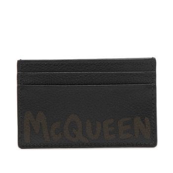 Alexander McQueen Graffiti Logo Card Holder 7362301AAQ5-1088