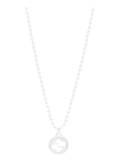 Interlocking G Pendant Necklace Sterling