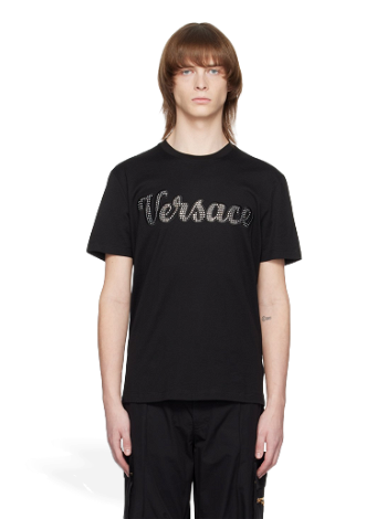 Versace Crystal Varsity T-Shirt 1008464 1A06054