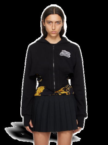 Versace Jeans Couture Embroidered Logo Hoodie E75HAIG03_ECF01G