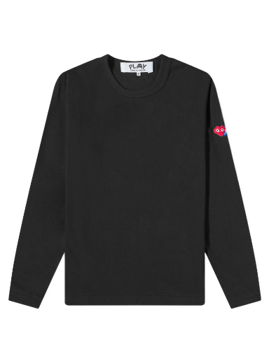 Long Sleeve Invader T-Shirt Black