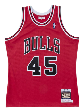 Mitchell & Ness NBA Chicago Bulls Michael Jordan 1994-95 Authentic Jersey AJY4LG19008-CBUSCAR94MJO