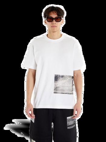 CALVIN KLEIN Motion Blur Photoprint S/S T-Shirt J30J323223 YAF