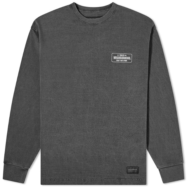 Long Sleeve Pigment Dyed T-Shirt