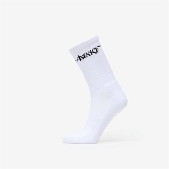 Awake NY Socks White AWK-SP24-AC002-WHI
