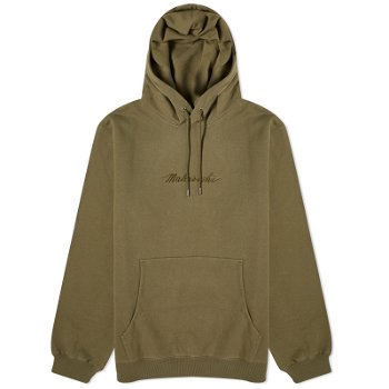Maharishi Embroided Popover Hoodie 4622-OLV